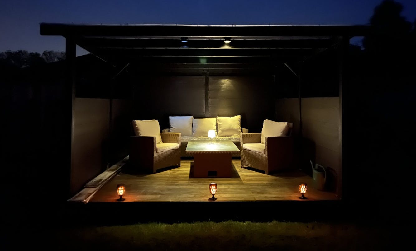 Fra sandkasse til overdækket terrasse Fra sandkasse til overdækket terrasse